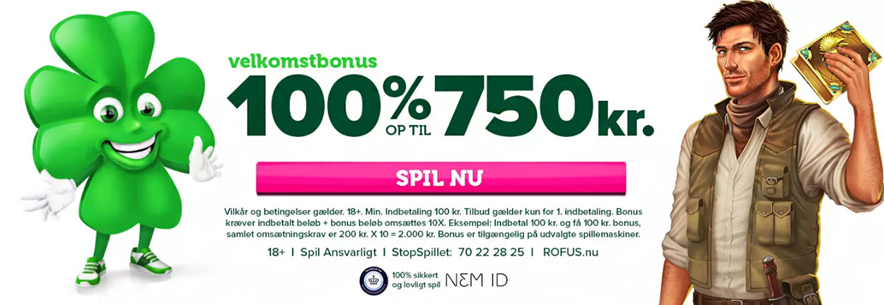 casinoluck velkomstbonus