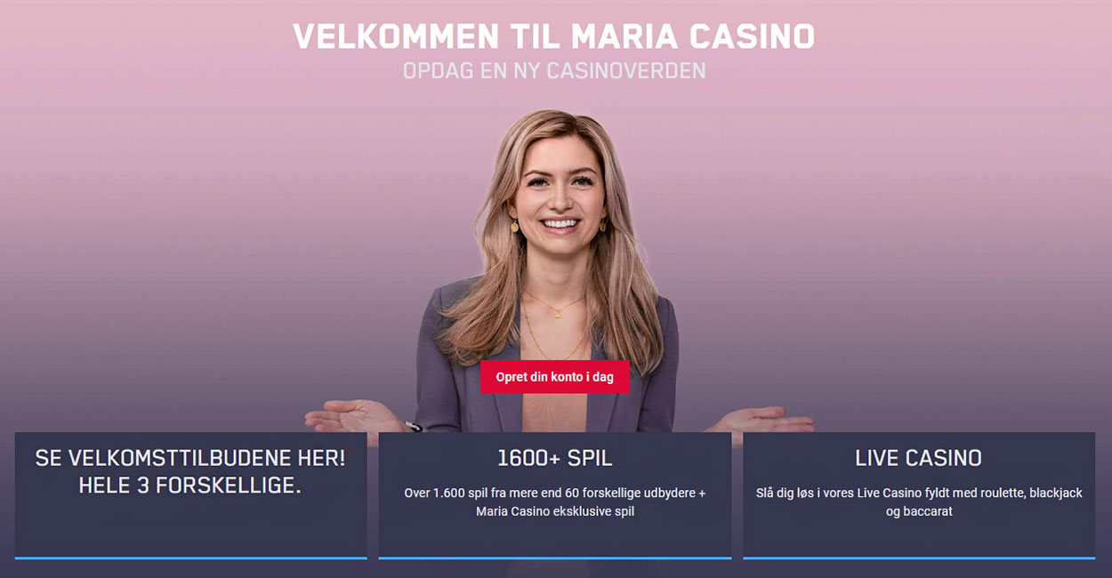 maria casino velkomstbonus