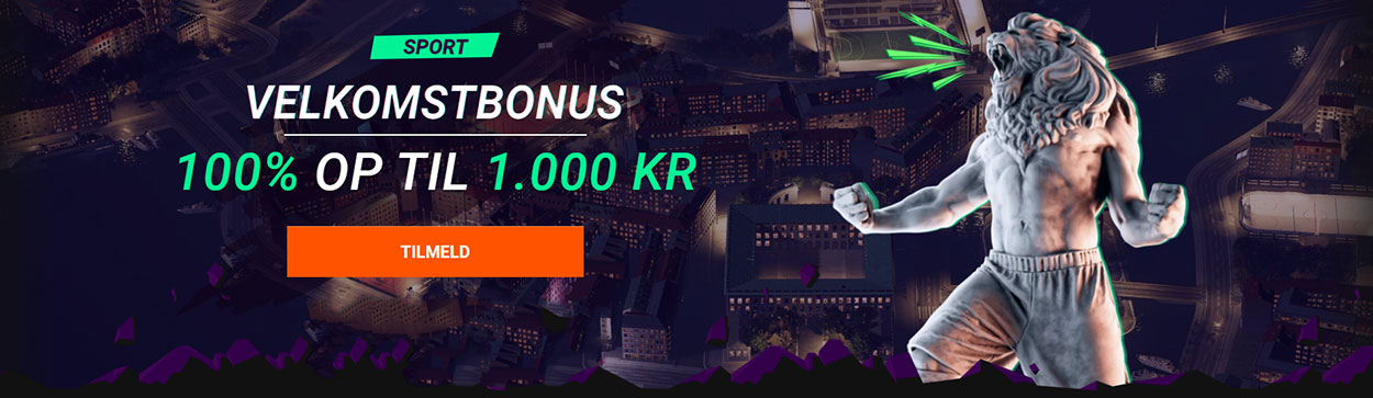 Betinia.dk sport velkomstbonus