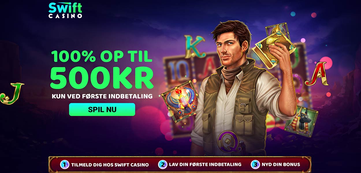 Swift Casino welcome bonus