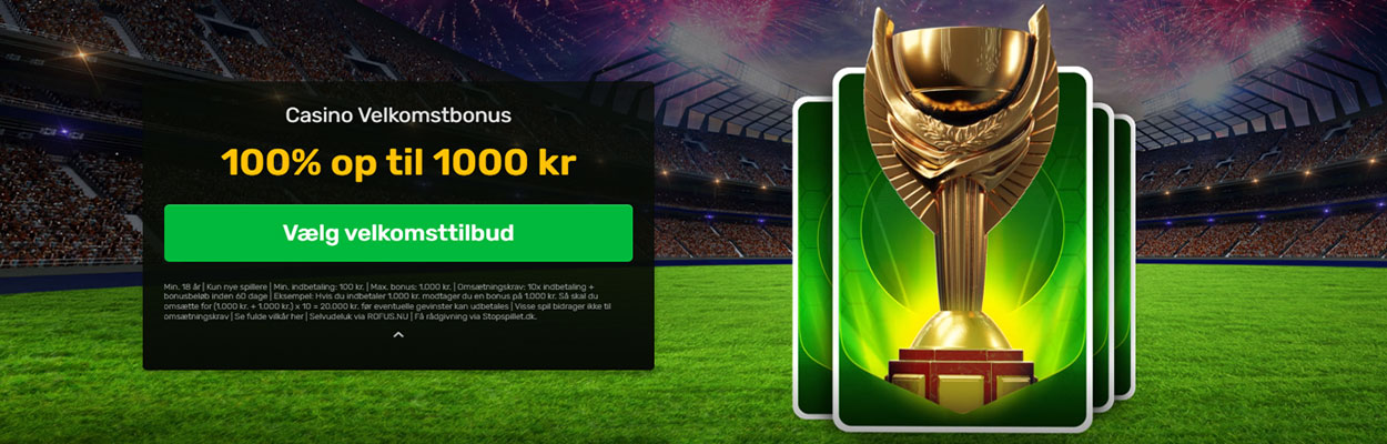Campobet.dk casino velkomstbonus