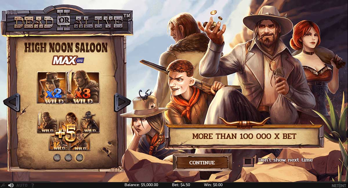 Dead or Alive 2 slot anmeldelse