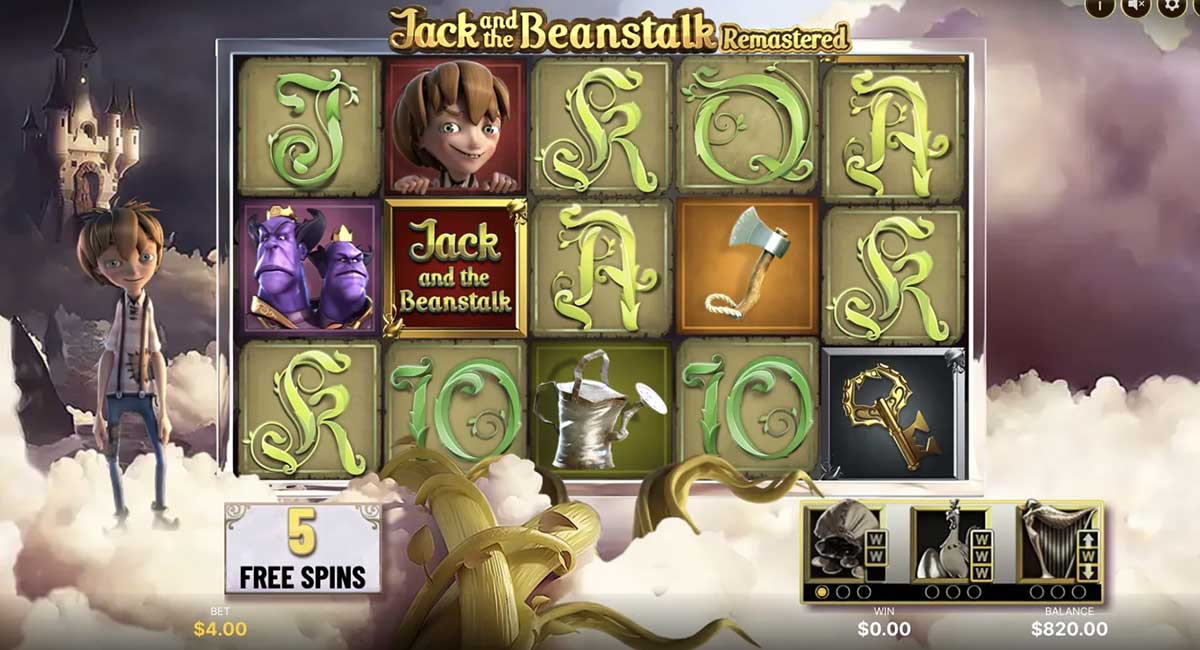 Jack and the Beanstalk slot anmeldelse