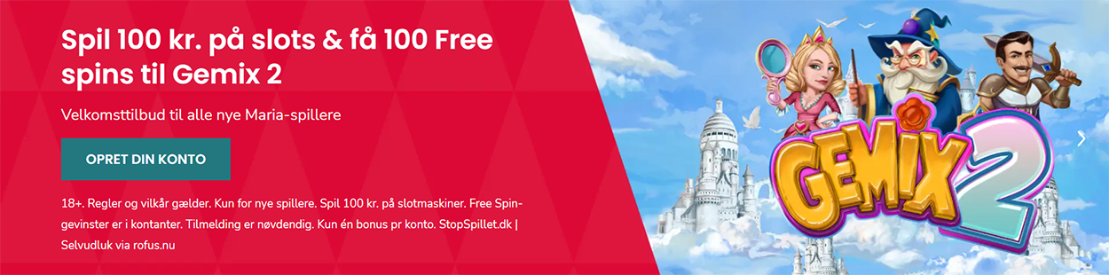 MariaCasino dk velkomstbonus