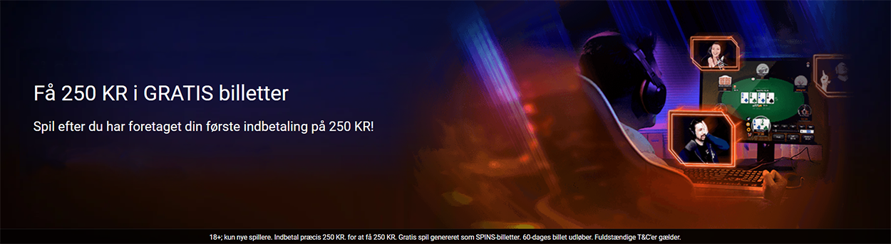 Party poker casino dk velkomstbonus